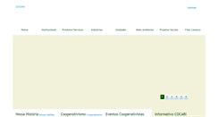 Desktop Screenshot of cocari.com.br